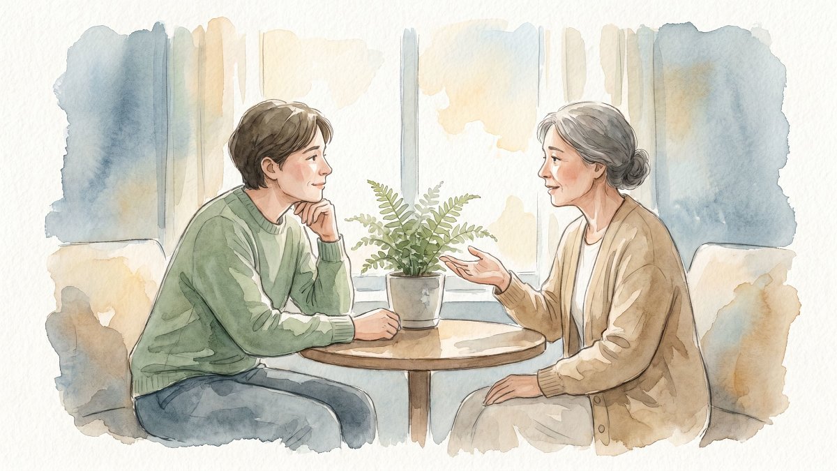 Consultation calme avec un psychologue, accompagnement du trouble anxieux généralisé