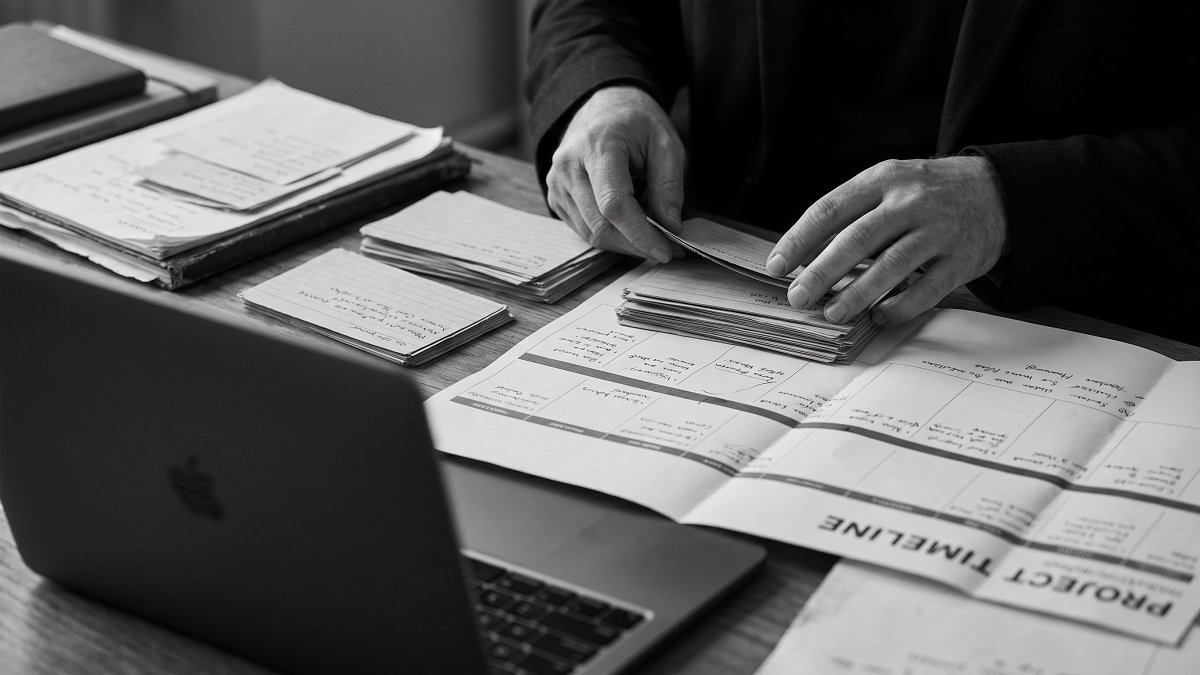 A diagnostic review of a delivery roadmap during an interim engineering engagement