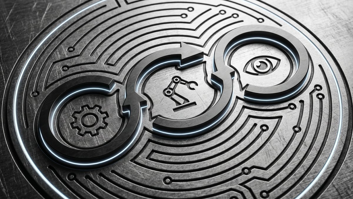 Agent decision loop cycling through plan, action, and observation stages