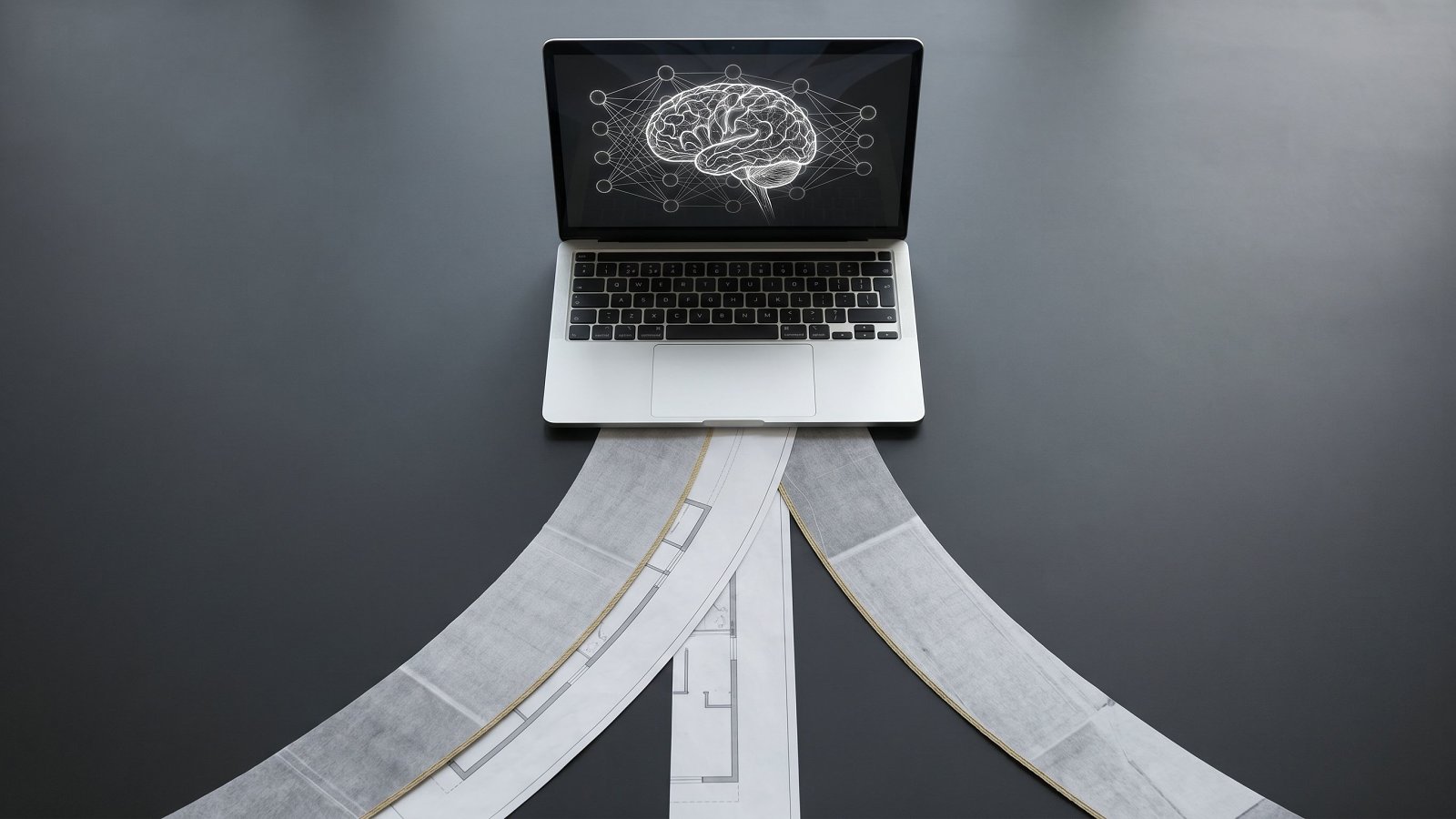 Three converging paths representing fine tuning, prompting and RAG as one architecture decision