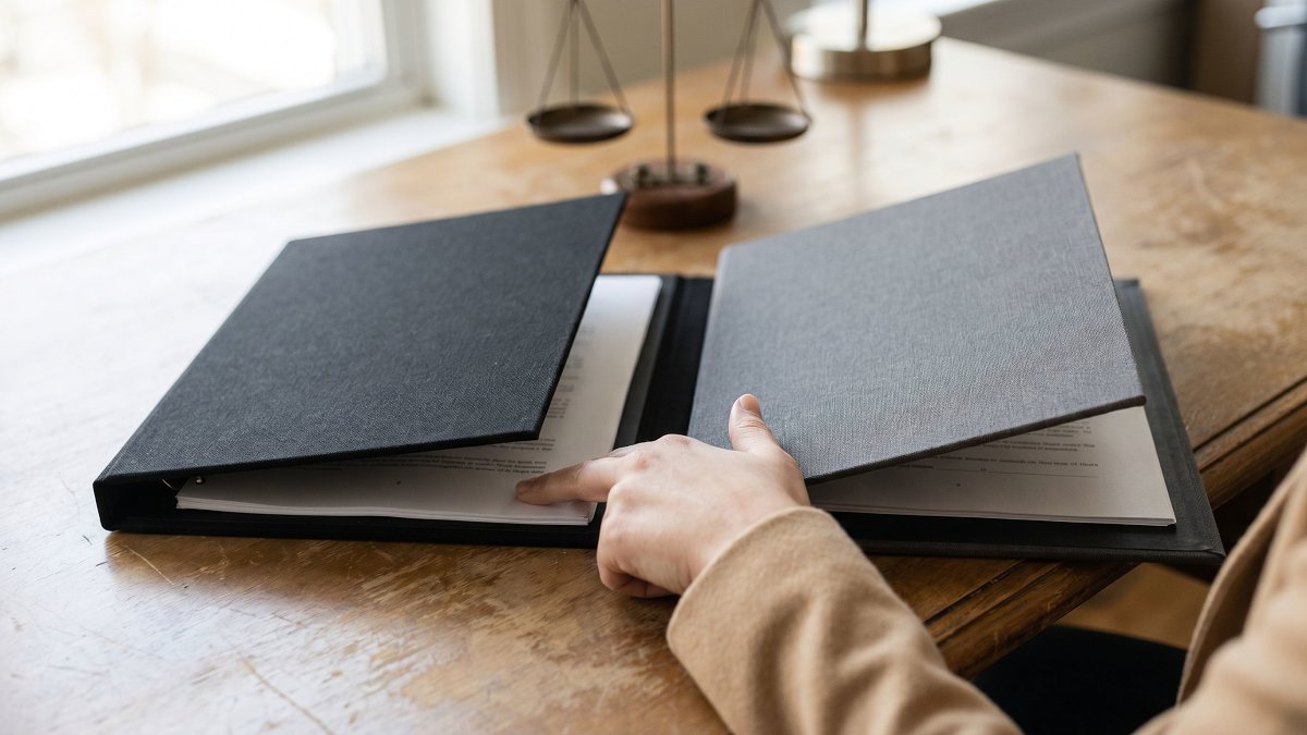 Comparaison de deux contrats de prévoyance côte à côte sur un bureau