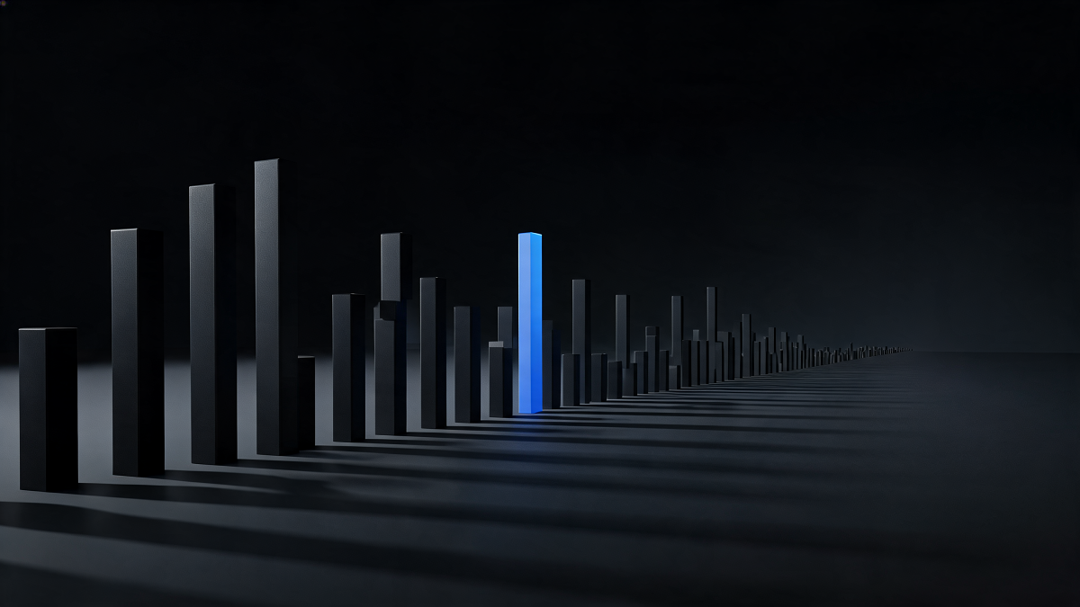 Token supply and vesting schedule unlocking as staggered bars across a timeline
