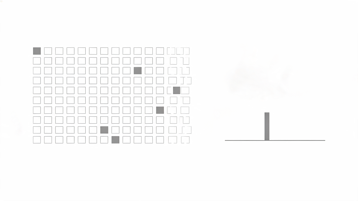 Sparse grid showing the small share of scanned domains that have shipped an agent-facing layer