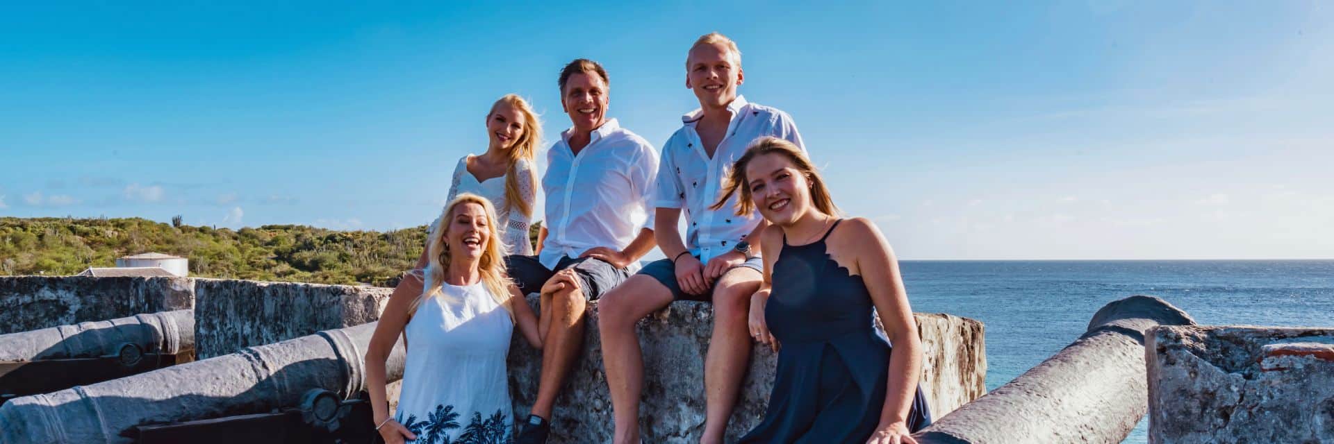 The Tommy Coconut Family - Your warm and welcoming hosts ready to make your Curaçao vacation perfect