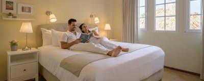 Bedrooms at Palm Breeze