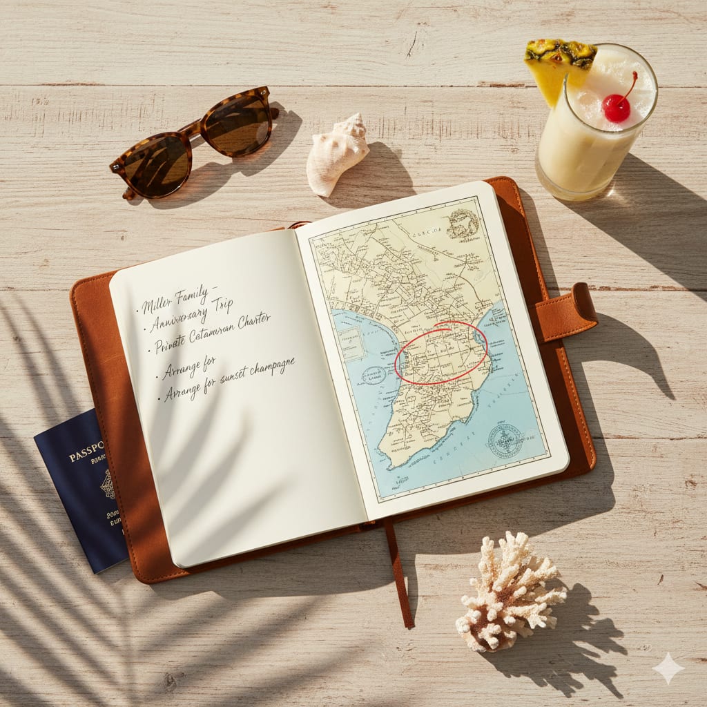 The Overture - Pre-arrival planning and personalized communication