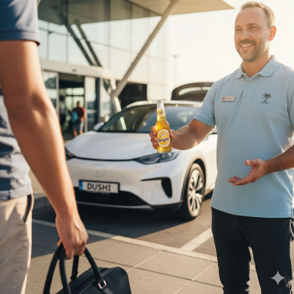 The Welcome - Stress-free airport arrival with personal greeting
