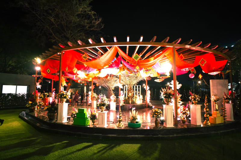 luxury wedding venue interior chattarpur delhi in Dwarka Expressway