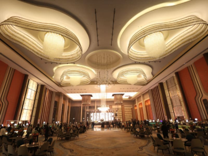 luxury wedding venue interior chattarpur delhi in Kapashera