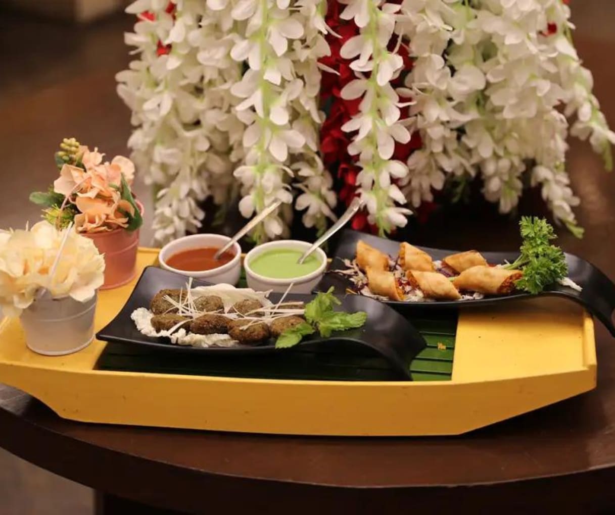 Dining after exploring local attractions