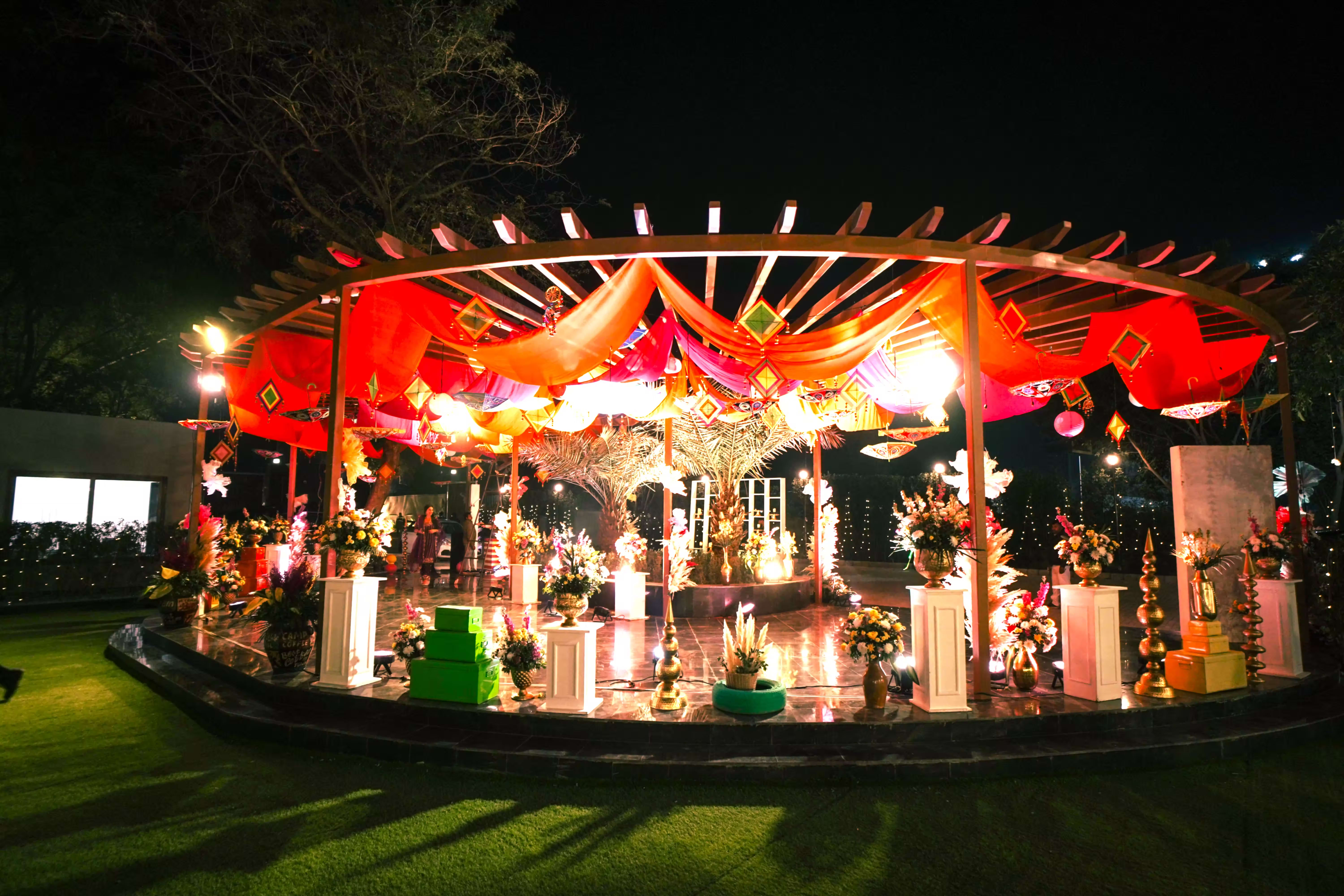 Outdoor Wedding Venues in Delhi NCR 2026 – Open-Air Celebrations