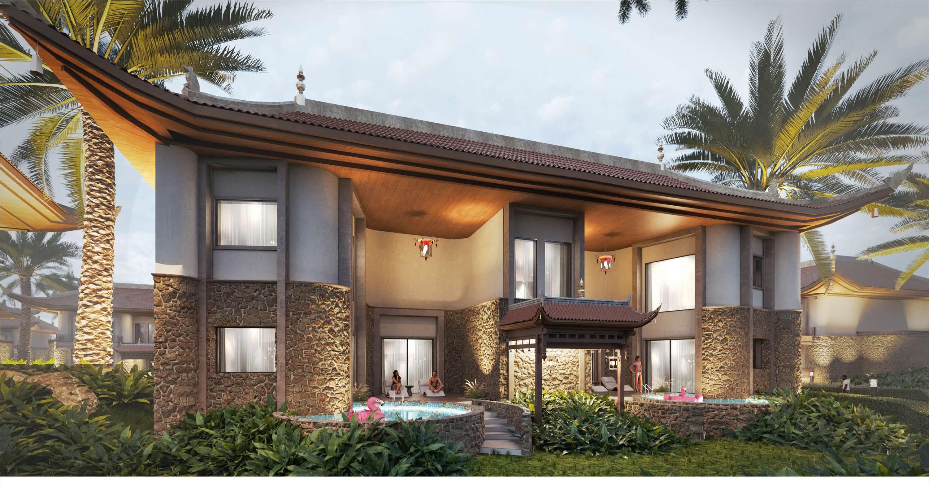 Heart & Soul Pool Villa — artist's impression