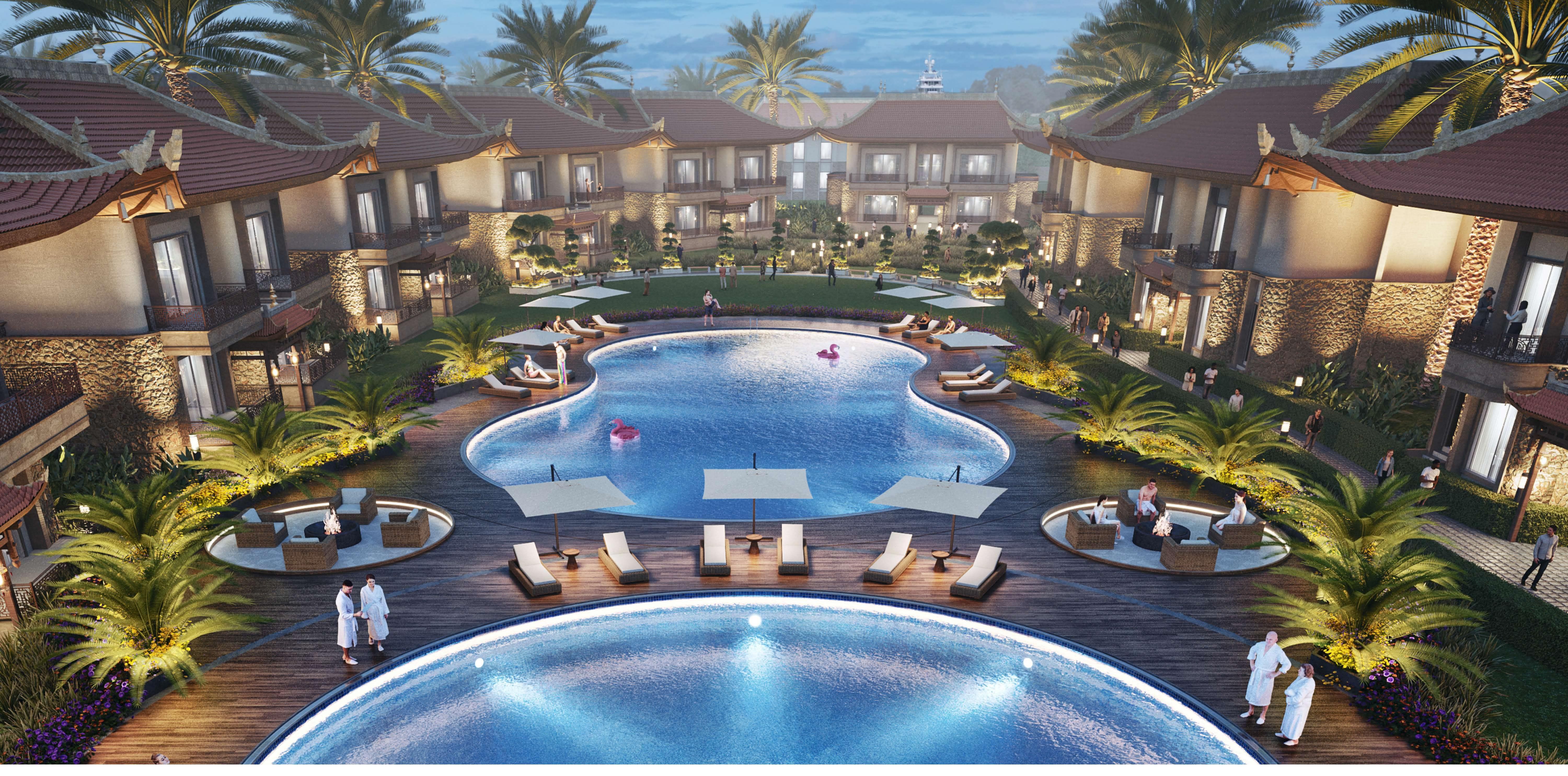Vistaram masterplan — artist's impression