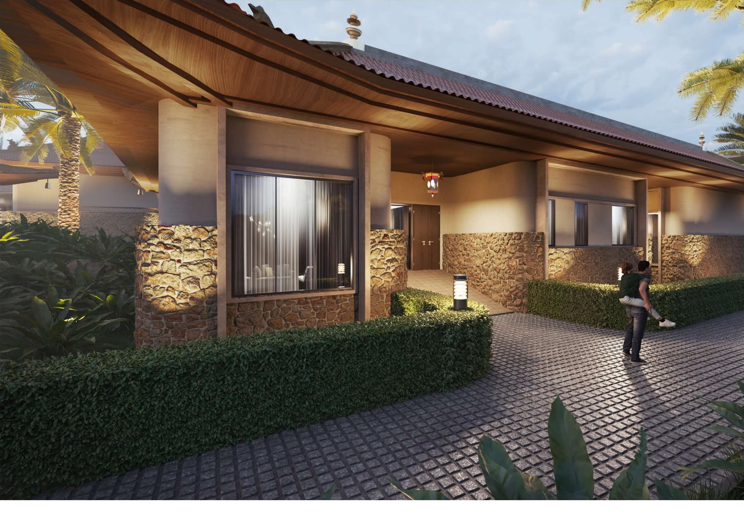 Japanese-inspired architecture concept