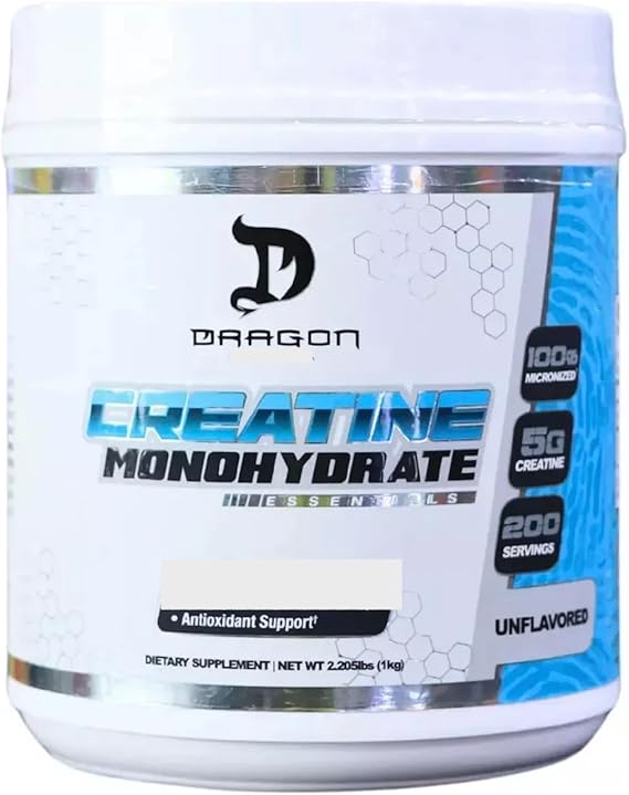 Creatina Monohidratada DRAGON PHARMA 1KG