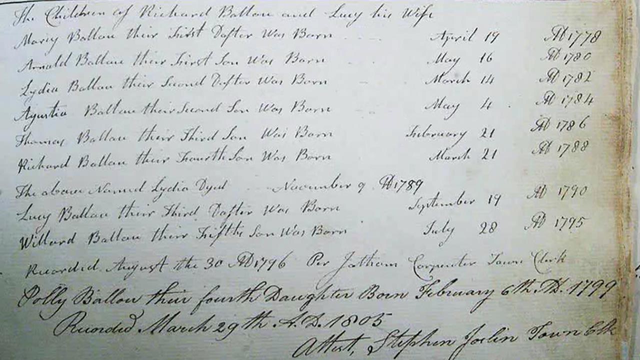 The Real Life of New England Vital Records