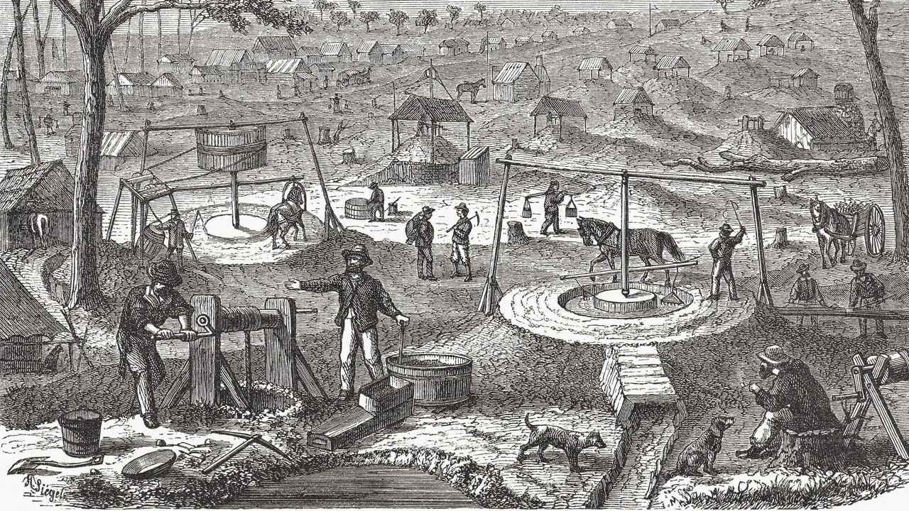 Gold Fever and Finding Miners Down Under