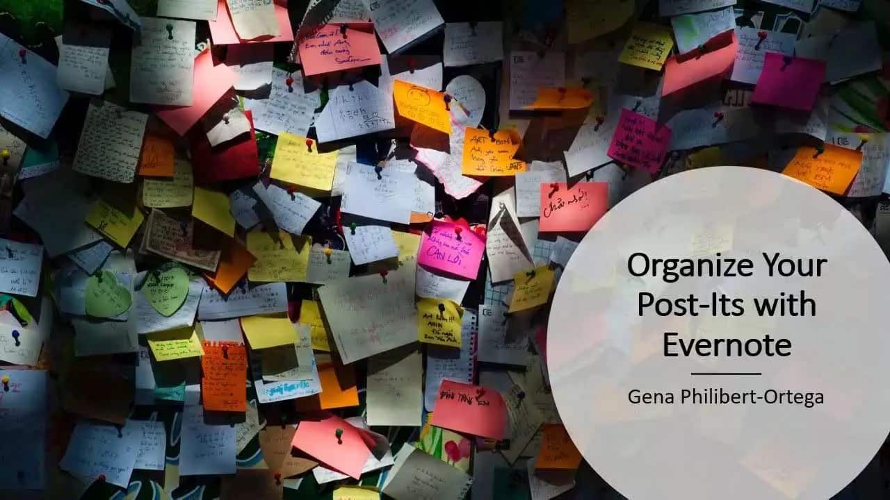 Organize Your Post-Its with Evernote