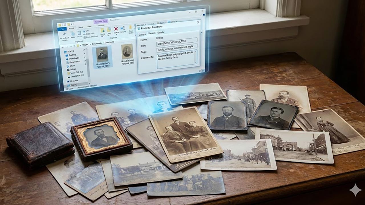Using Metadata for Genealogy