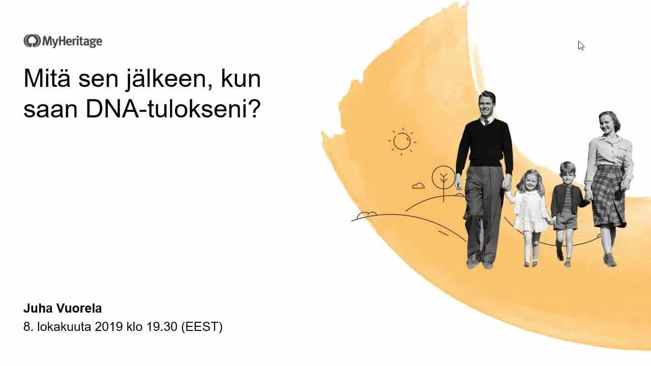 Mitä teen sitten, kun saan DNA-tulokseni
