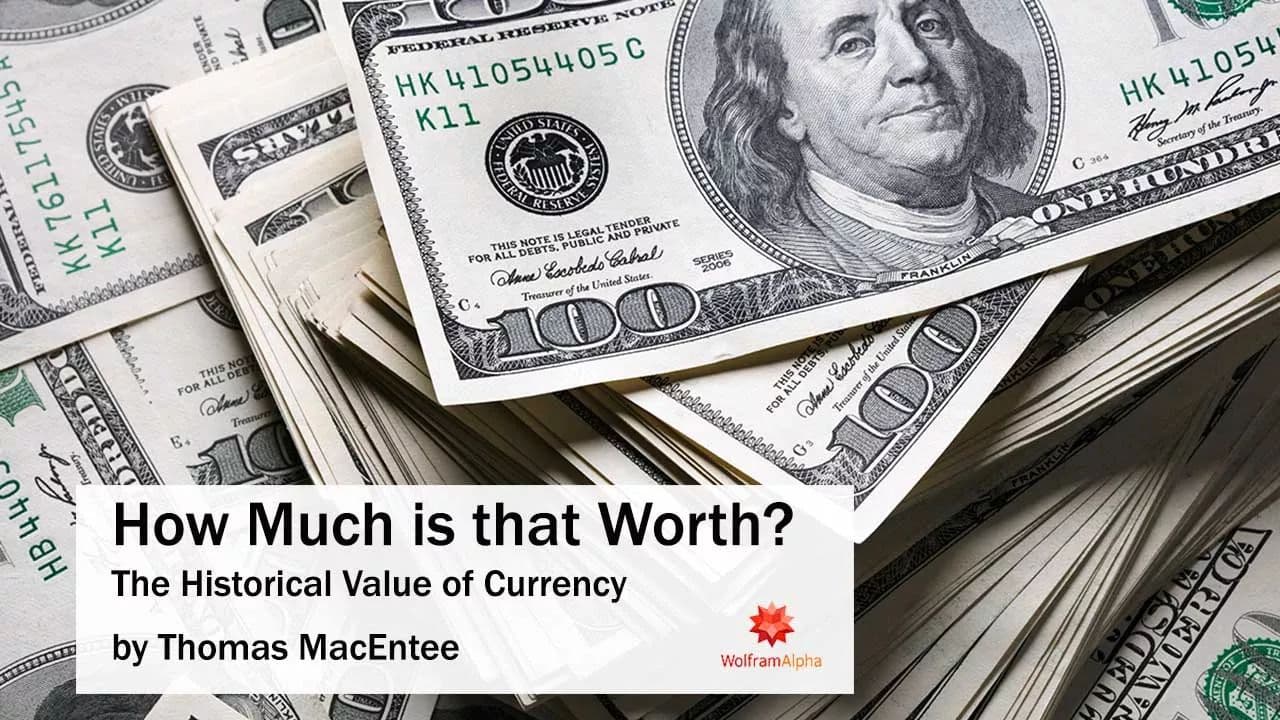 How Much is that Worth? The Historical Value of U.S. Currency