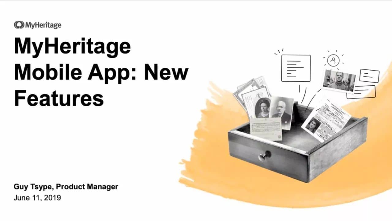 MyHeritage Mobile App: New Features