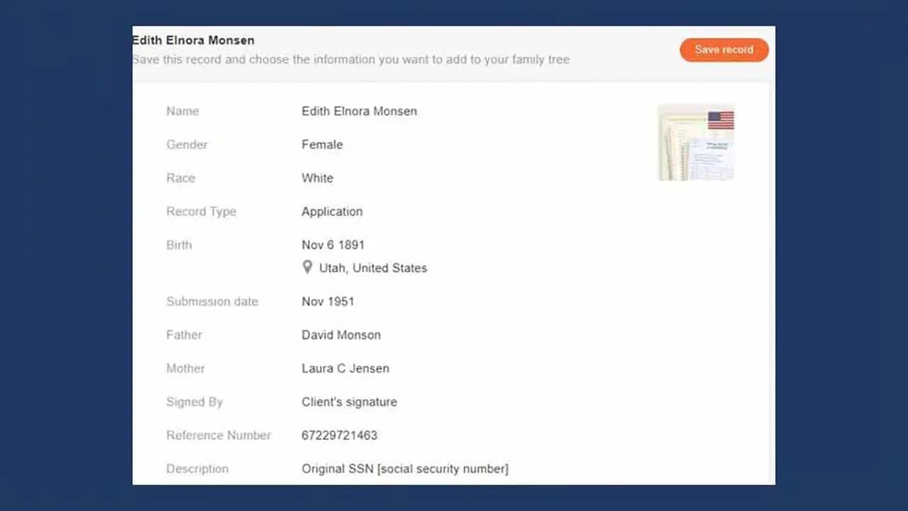 Government Money: MyHeritage's U.S. Social Security Applications and Claims, 1936–2007