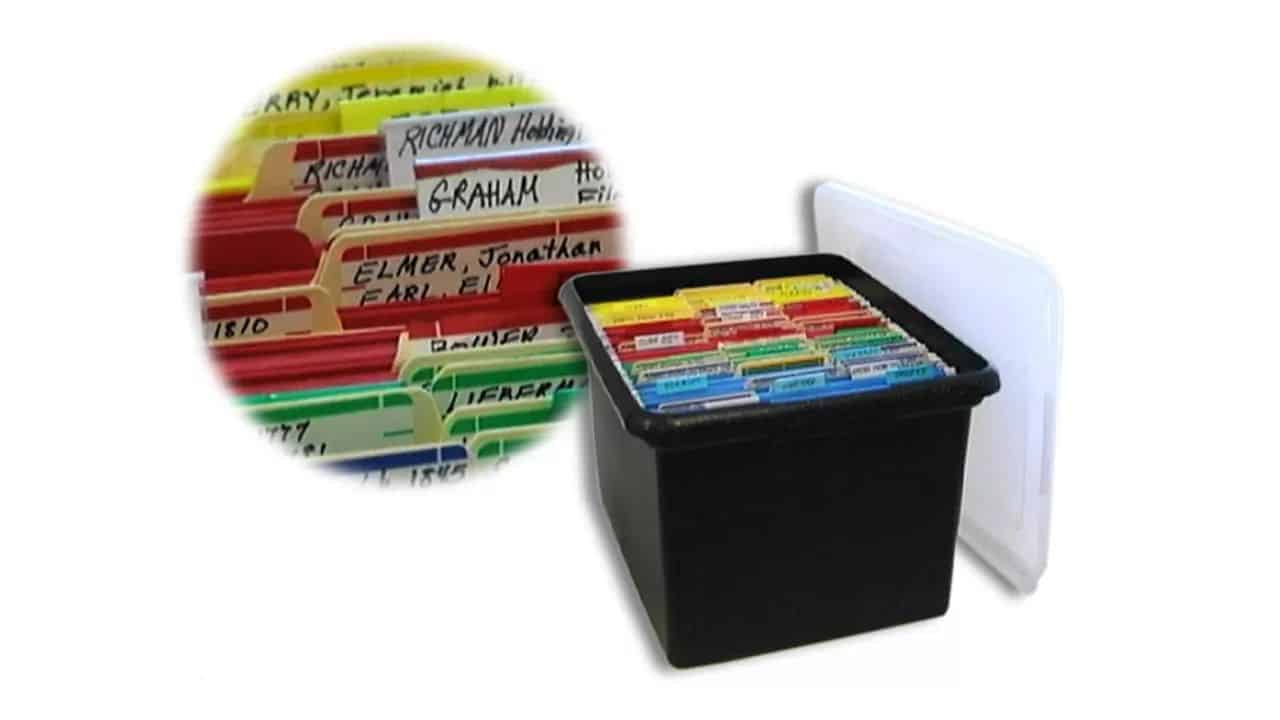 Get Organized Using the FamilyRoots Organizer Color-Coding System