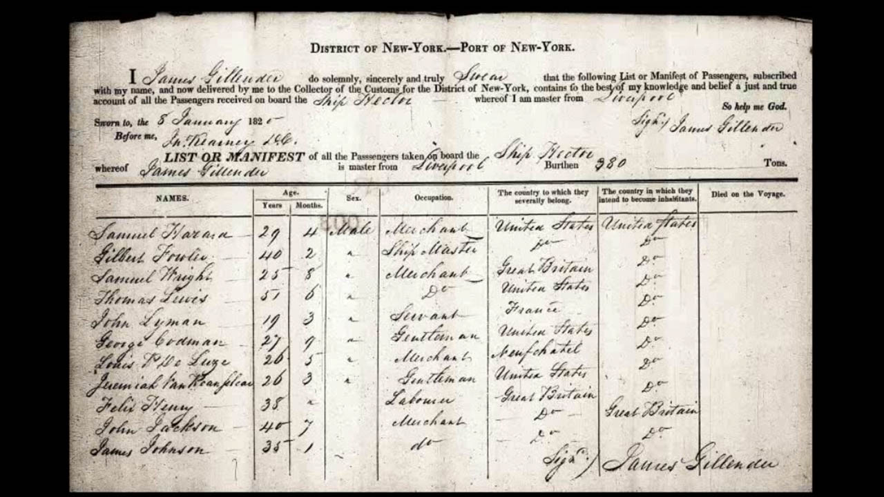 Unlocking Notation Codes on Alien Passenger Lists