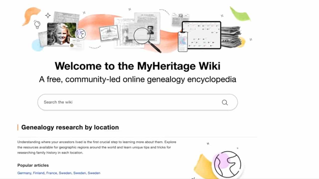 Introducing the MyHeritage Wiki