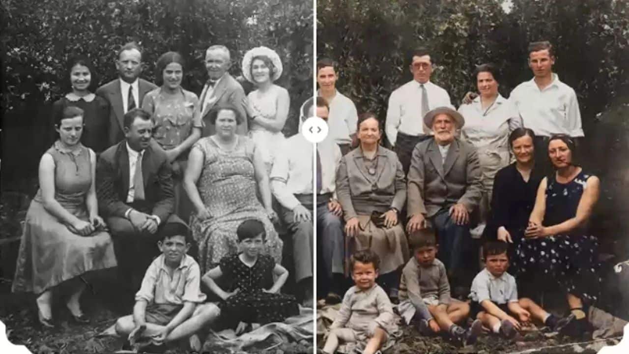 Colorear y Restaurar Fotos en MyHeritage