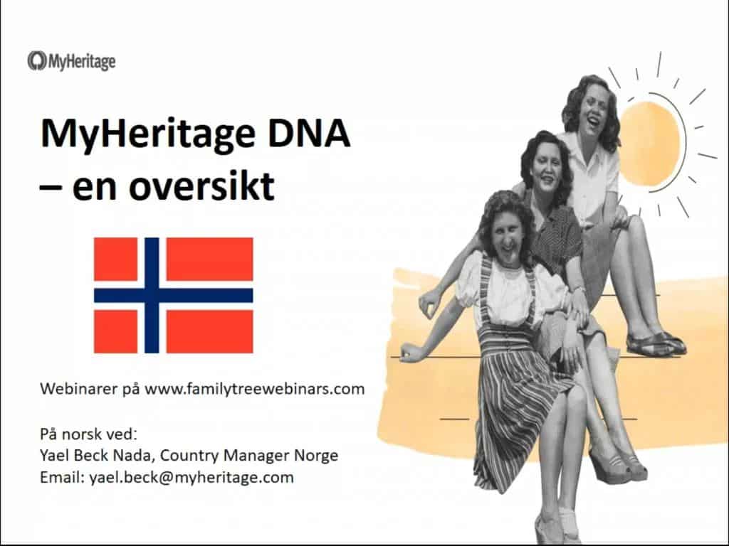 MyHeritage DNA - en oversikt