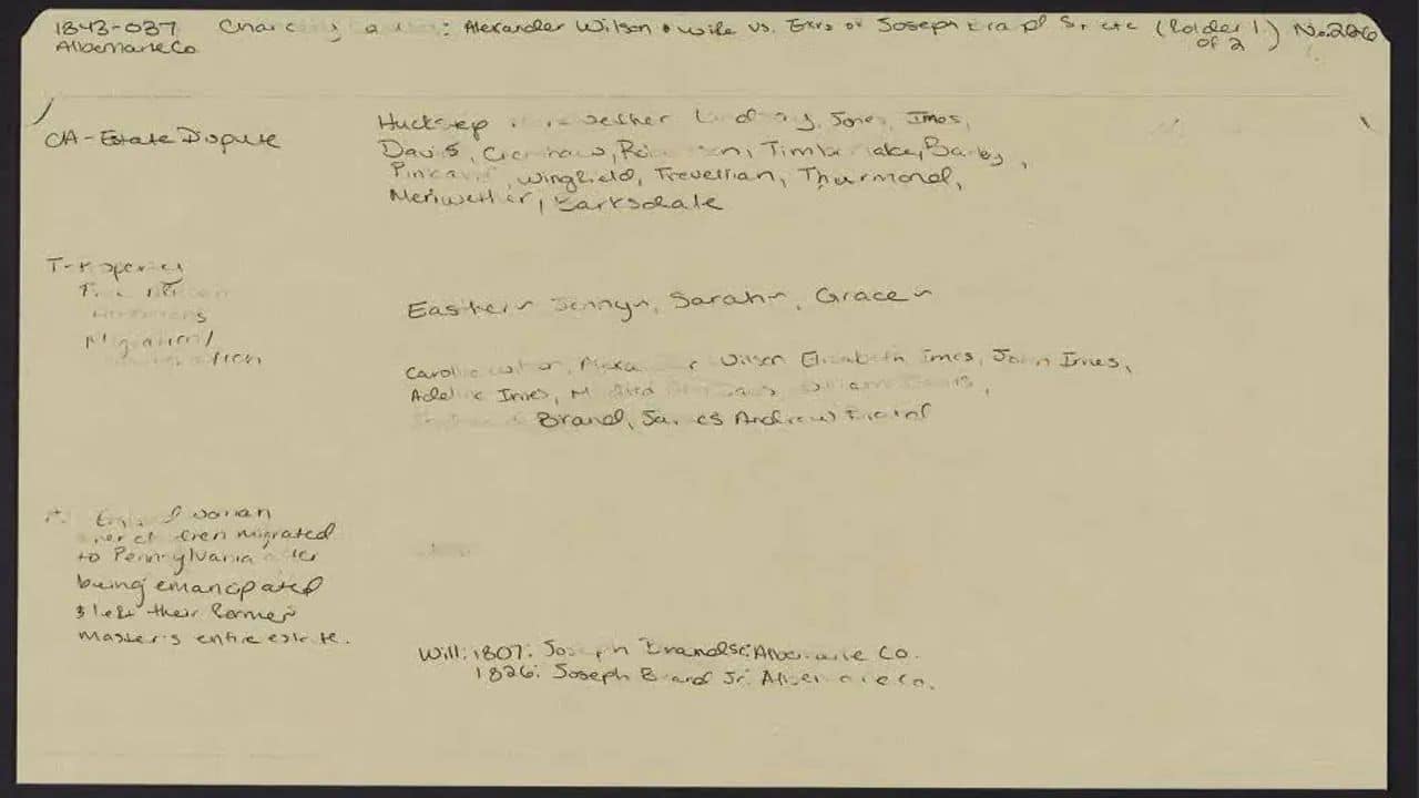 Following Oral History in search of William Davis but finding Mildred Brand: A Case Study