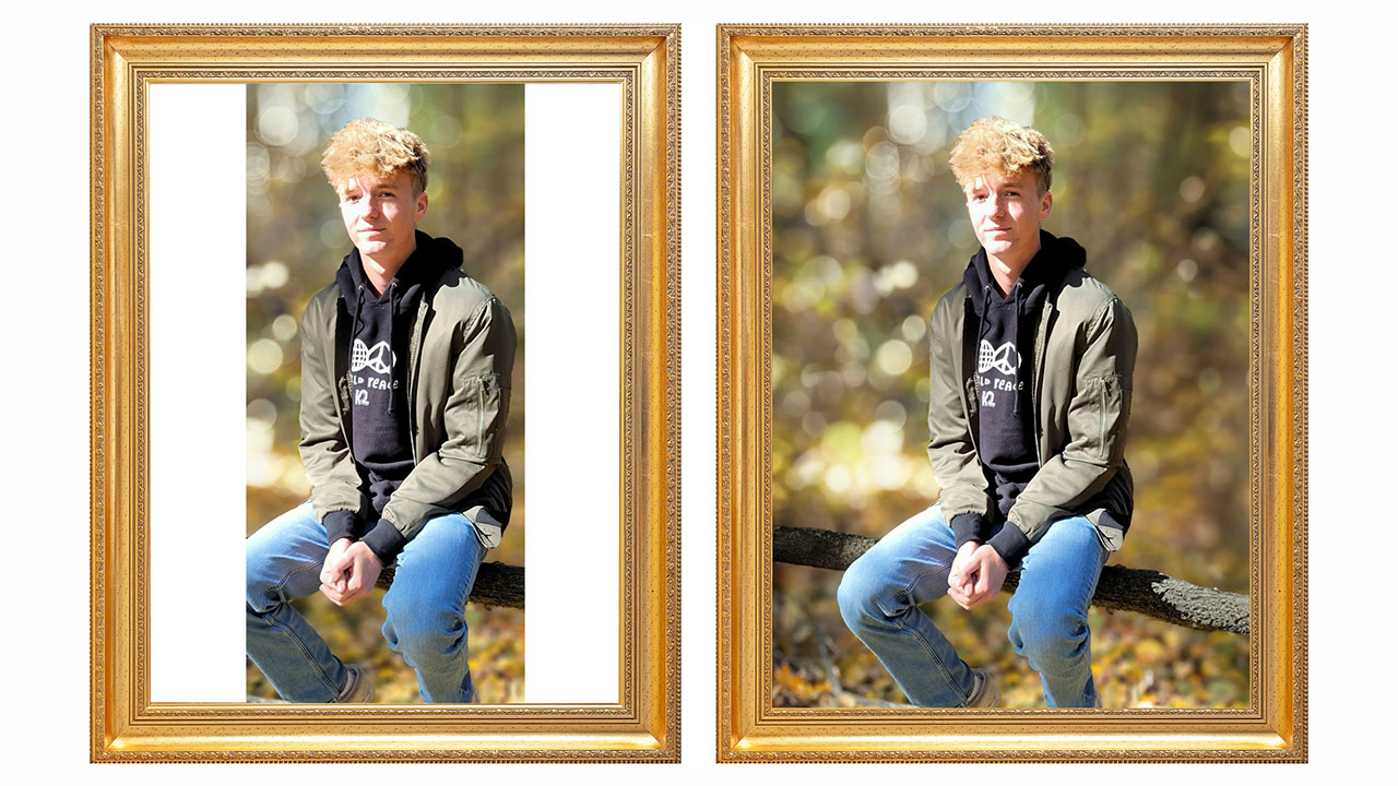 How I Fixed My Son's Senior Picture with Photoshop's Generative Expand tool