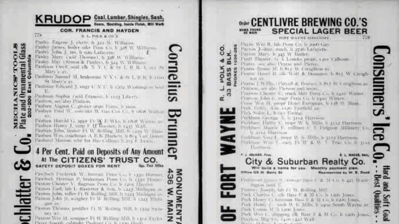 A Deep Dive into U.S. City Directories at MyHeritage