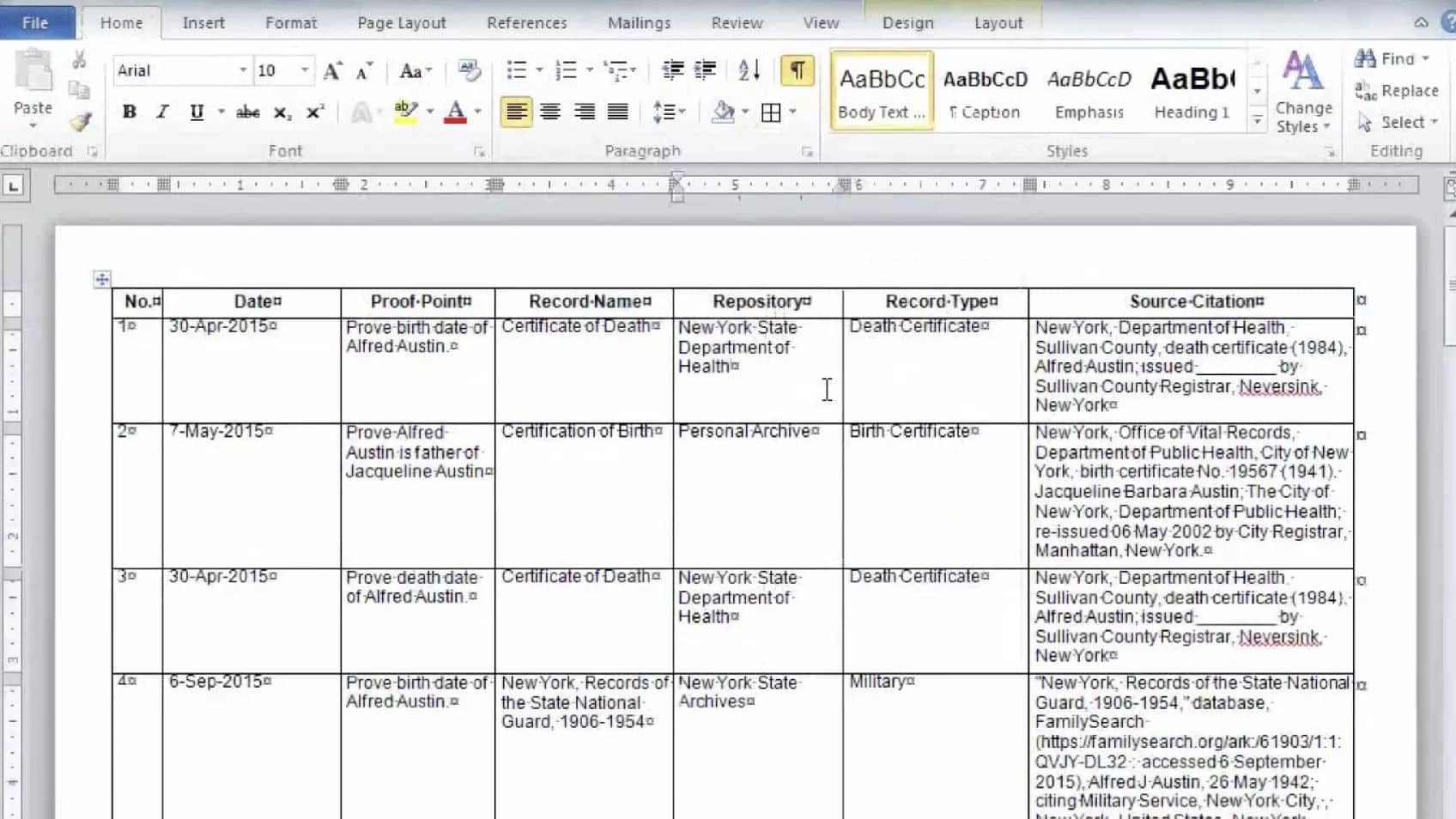 Microsoft Word Series - #8 Mastering Tables