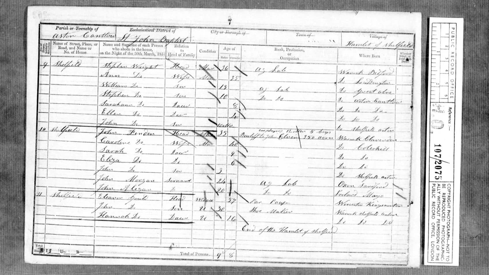 Watch Geoff Live: Adding a Census Record