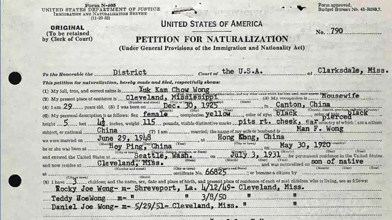 Chinese Immigration in the South