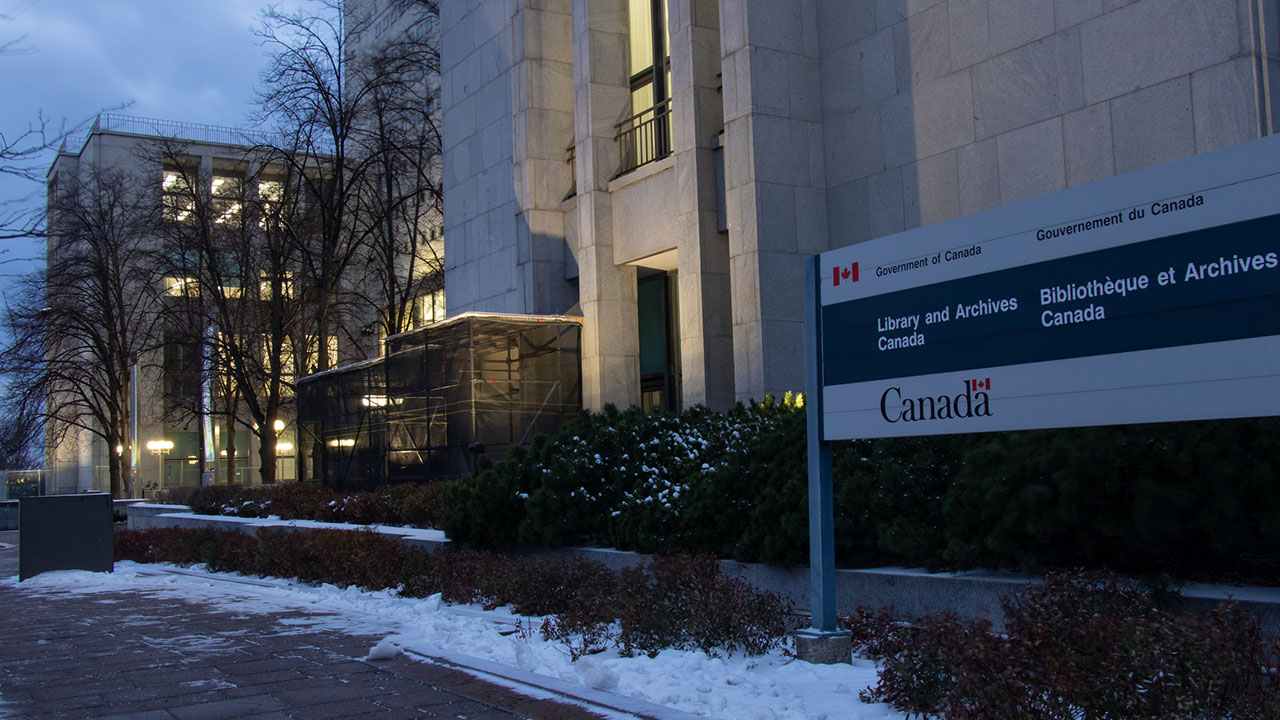 Exploring Library and Archives Canada Online