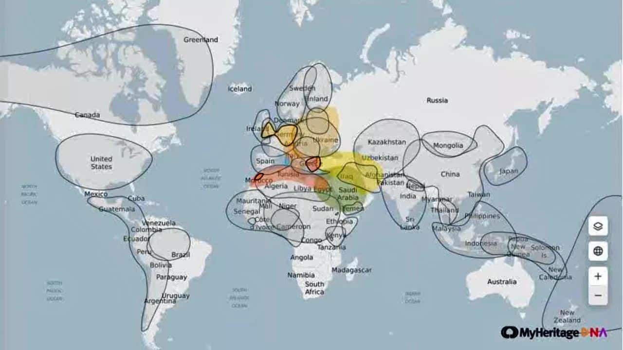 Exploring Your Genetic Groups on MyHeritage