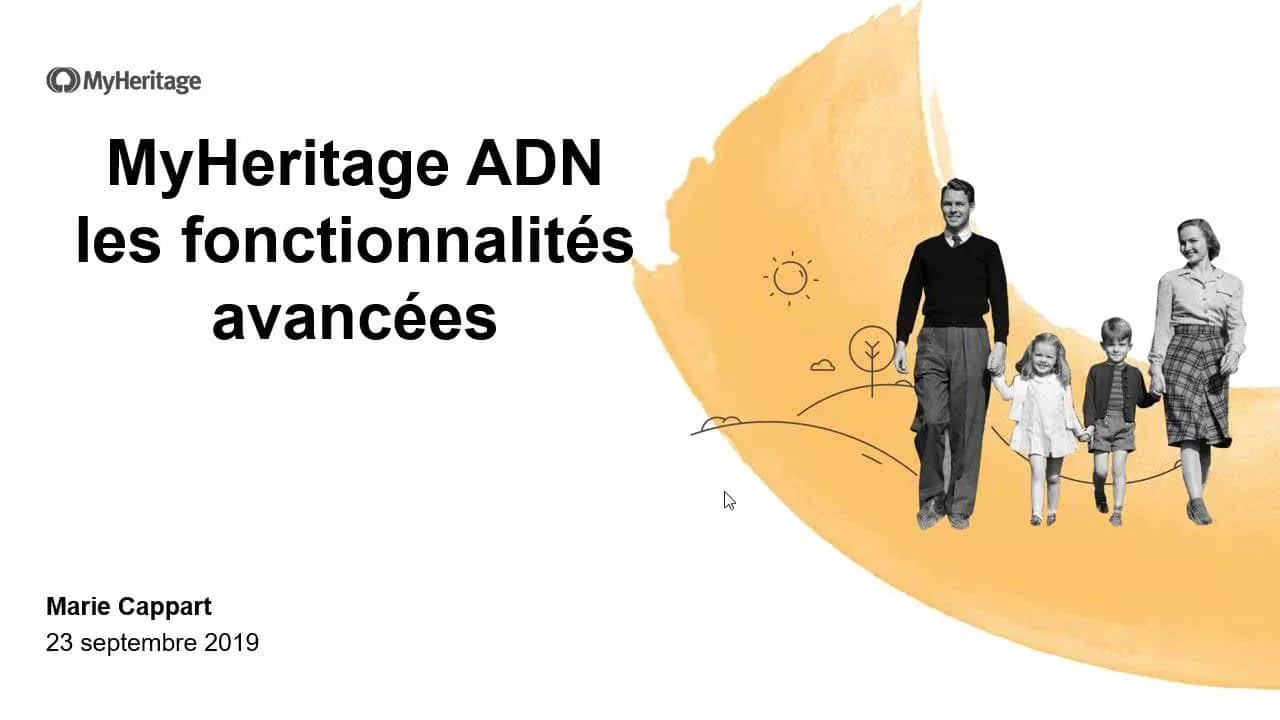 MyHeritage ADN : les fonctionnalités avancées