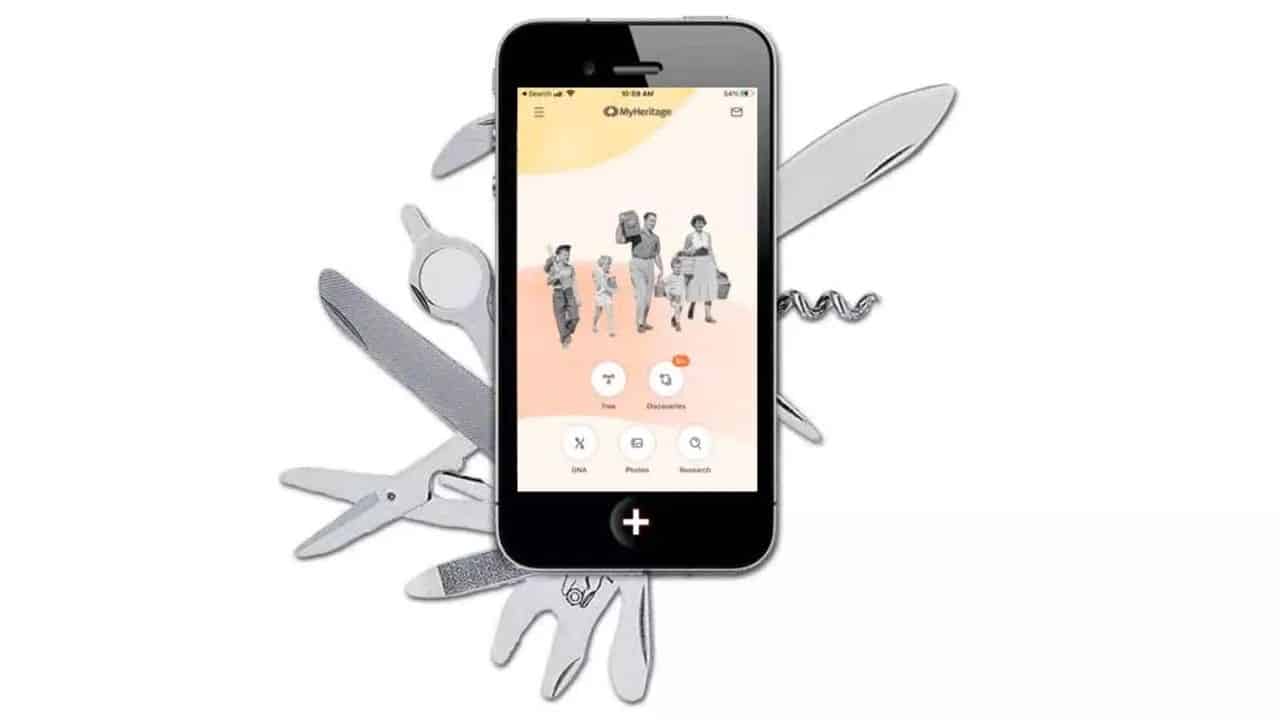 La généalogie en déplacement avec l'application mobile MyHeritage