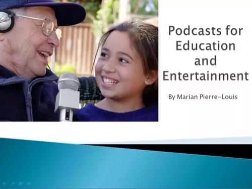 Podcasts for Education and Entertainment