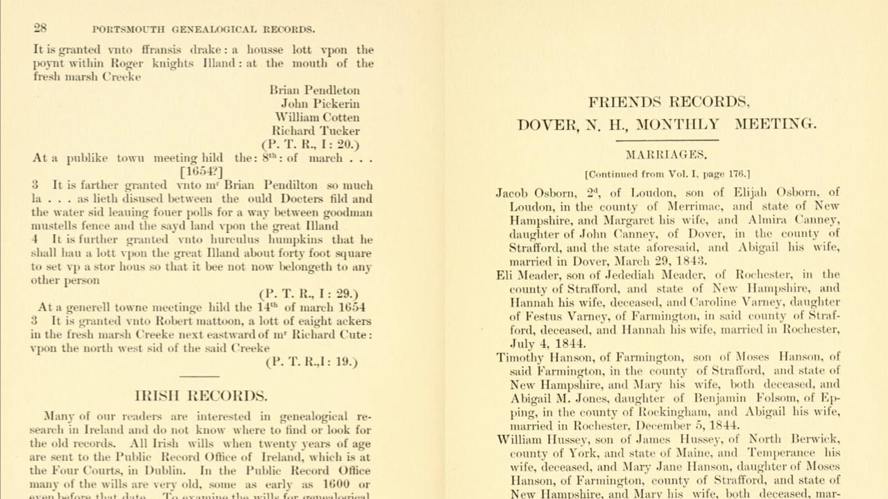 Neglected Gold in Older Genealogical and Historical Periodicals