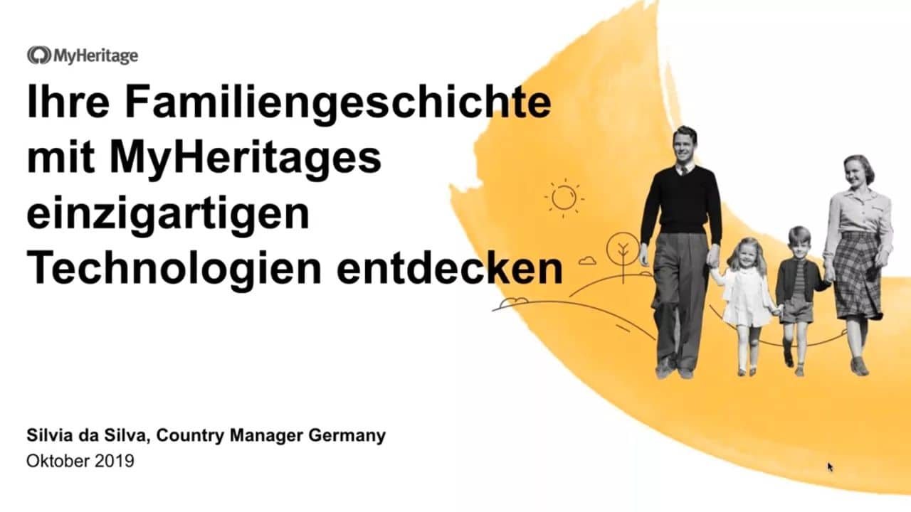 Die MyHeritage Matching Technologien