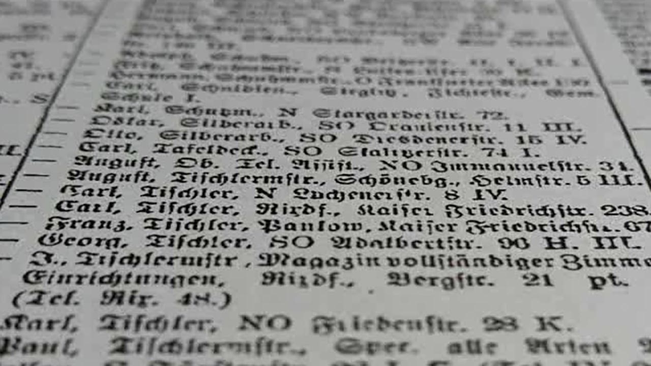 Finding Your Ancestors in German Directories