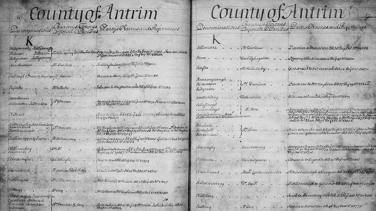 Unearthing the treasures in the Irish Registry of Deeds