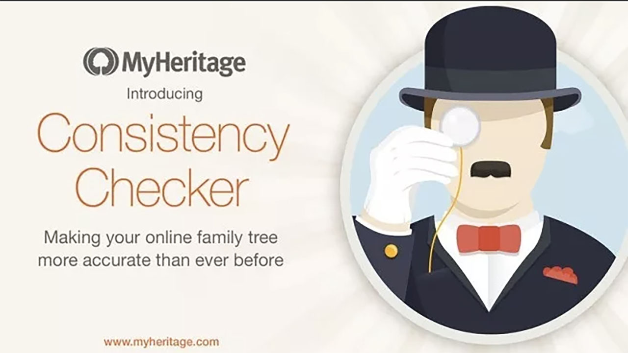 Améliorez la précision de votre arbre généalogique grâce à la chronologie et au vérificateur de cohérence de MyHeritage.