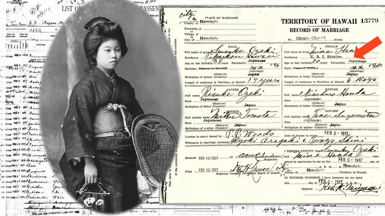 The Picture Bride Era: The Gentlemen's Agreement of 1907 between U.S. and Japan