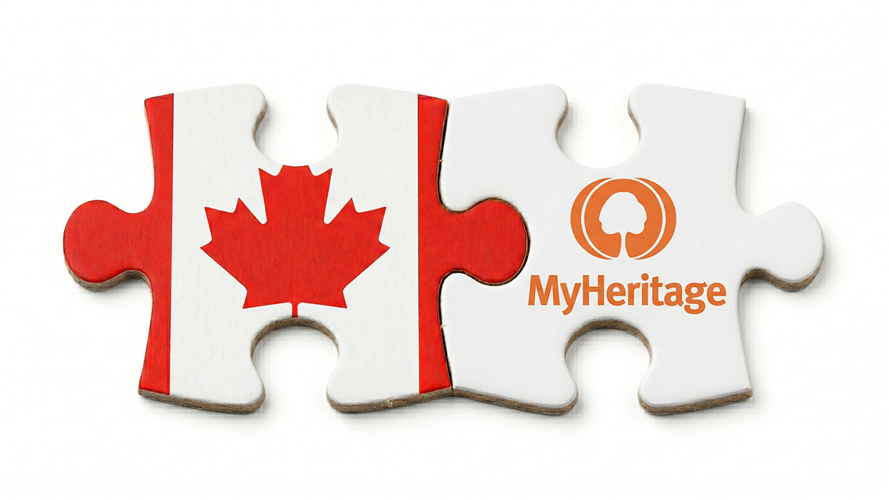 Top 10 Canadian Collections at MyHeritage